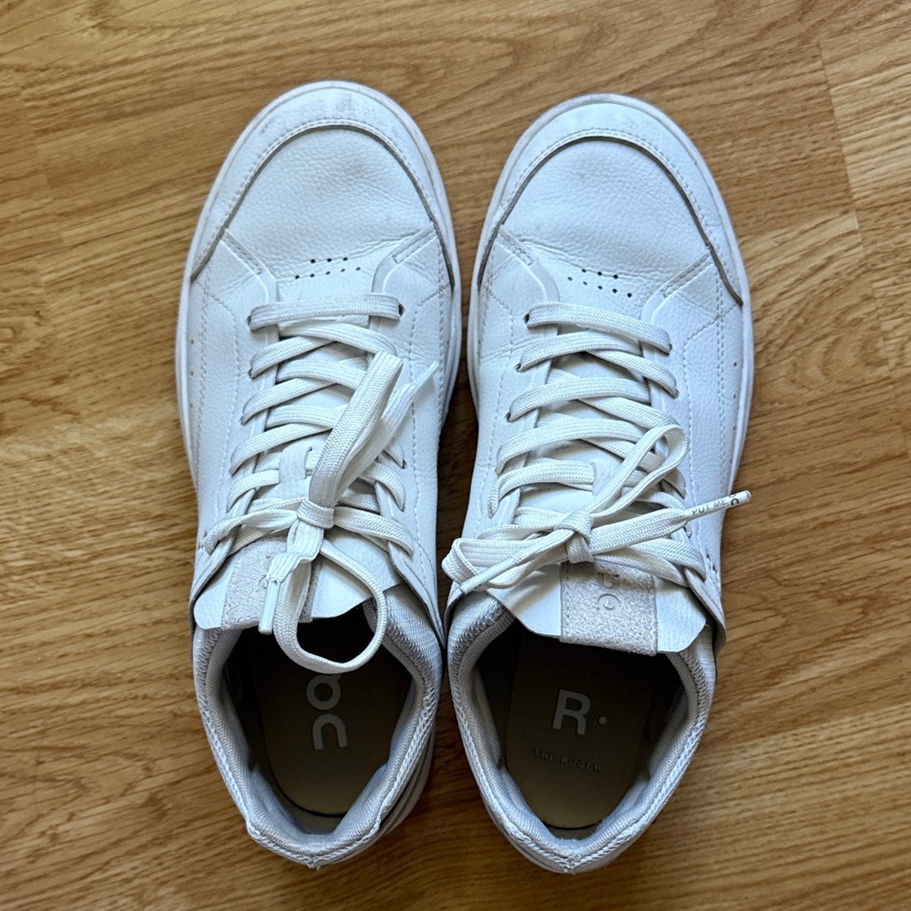 On Running White Athletic Shoes